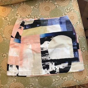 UO multicoloured skirt